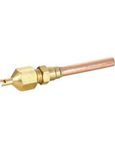 Válvula con obús para recargar aire acondicionado 40 mm